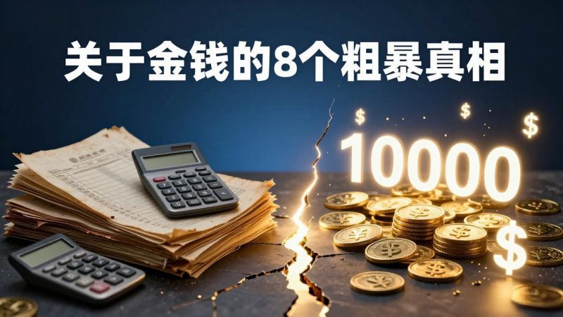 付费文章：关于金钱的 8 个粗暴真相，彻底重塑你的赚钱思维与财富认知-玻哥网络技术工作室