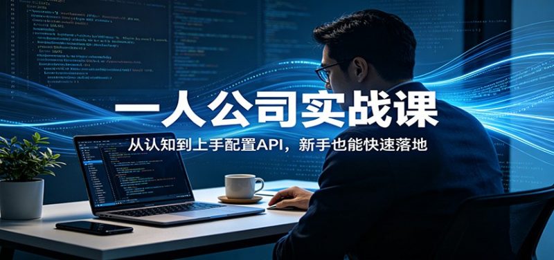 一人公司实战课：从认知到上手配置API，新手也能快速落地-玻哥网络技术工作室
