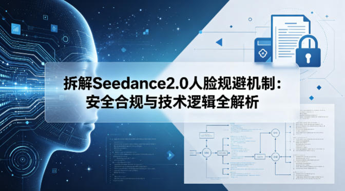 拆解Seedance2.0人脸规避机制：安全合规与技术逻辑全解析-玻哥网络技术工作室