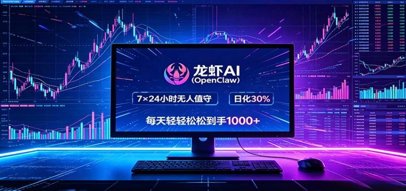 龙虾AI(OpenClaw)全自动挂机，智能操控电脑高效执行任务，每天轻松到手四位数-玻哥网络技术工作室