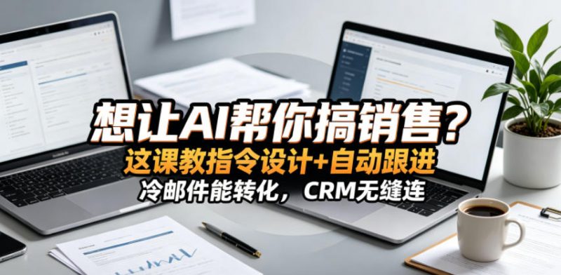 想让AI帮你搞销售？这课教指令设计+自动跟进，冷邮件能转化，CRM无缝连！【原创双语字幕】-玻哥网络技术工作室