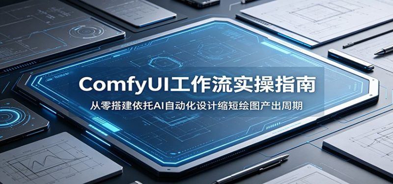 ComfyUI 工作流实操指南：从零搭建依托AI自动化设计缩短绘图产出周期-玻哥网络技术工作室
