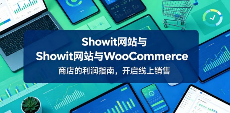 Showit网站与WooCommerce商店的利润指南，开启线上销售【原创双语字幕】-玻哥网络技术工作室