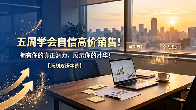 五周学会自信高价销售！拥有你的真正潜力，展示你的才华！【原创双语字幕】-玻哥网络技术工作室