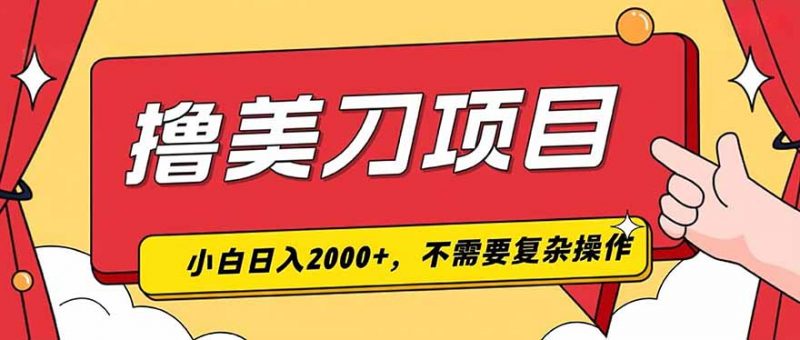 撸美刀，单日收入2000+，小白可做-玻哥网络技术工作室
