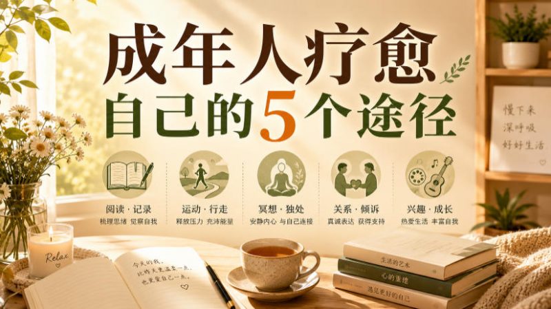 付费文章：成年人疗愈自己的5个途径-玻哥网络技术工作室