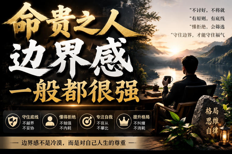 付费文章：命贵之人，边界感一般都很强-玻哥网络技术工作室