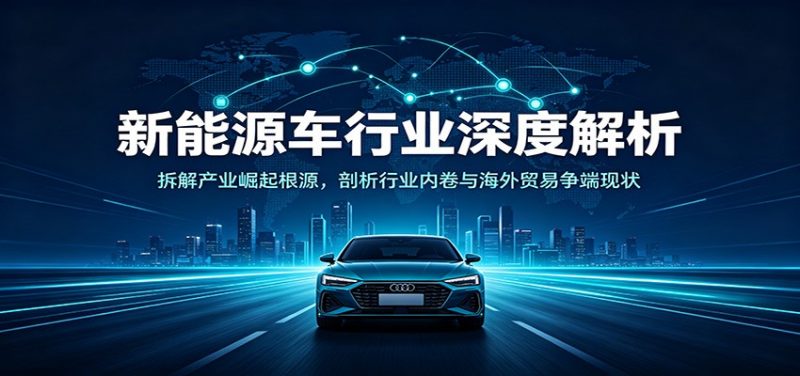 新能源车行业深度解析：拆解产业崛起根源，剖析行业内卷与海外贸易争端现状-玻哥网络技术工作室