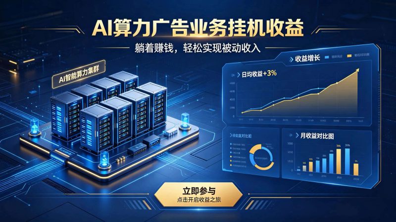 AI算力广告业务｜AI时代个人或工作室新赛道-玻哥网络技术工作室