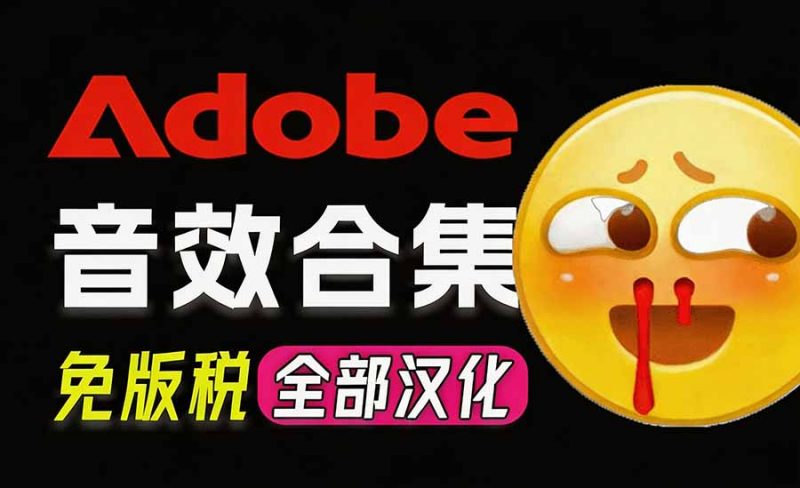 请称爆硬盘！Adobe 和 达芬奇 官方提供的高品质免版税音效库， 10000+ 免费商用音效合集，已离线打包-玻哥网络技术工作室